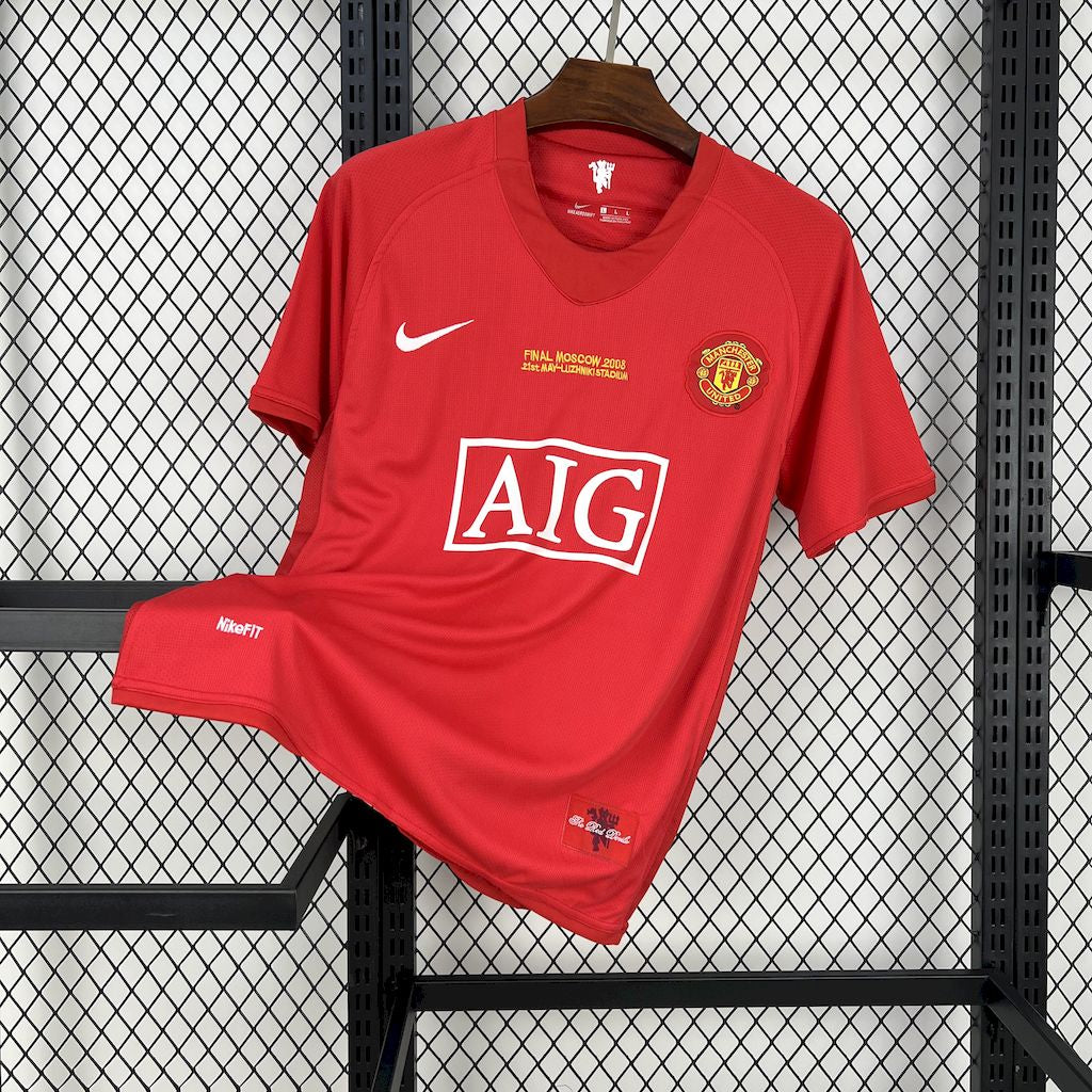 2007/08 Manchester united home Jersey