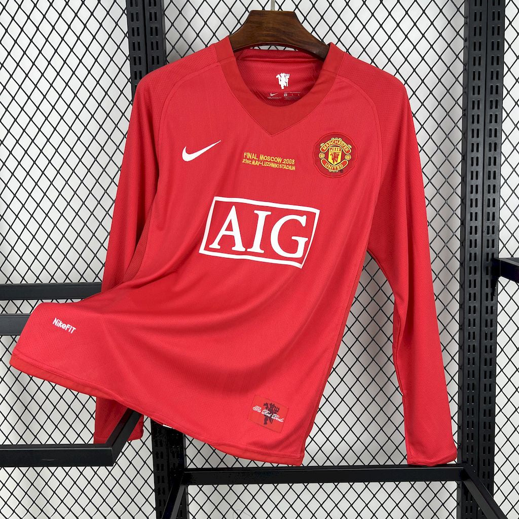 2007/08 Manchester United home jersey