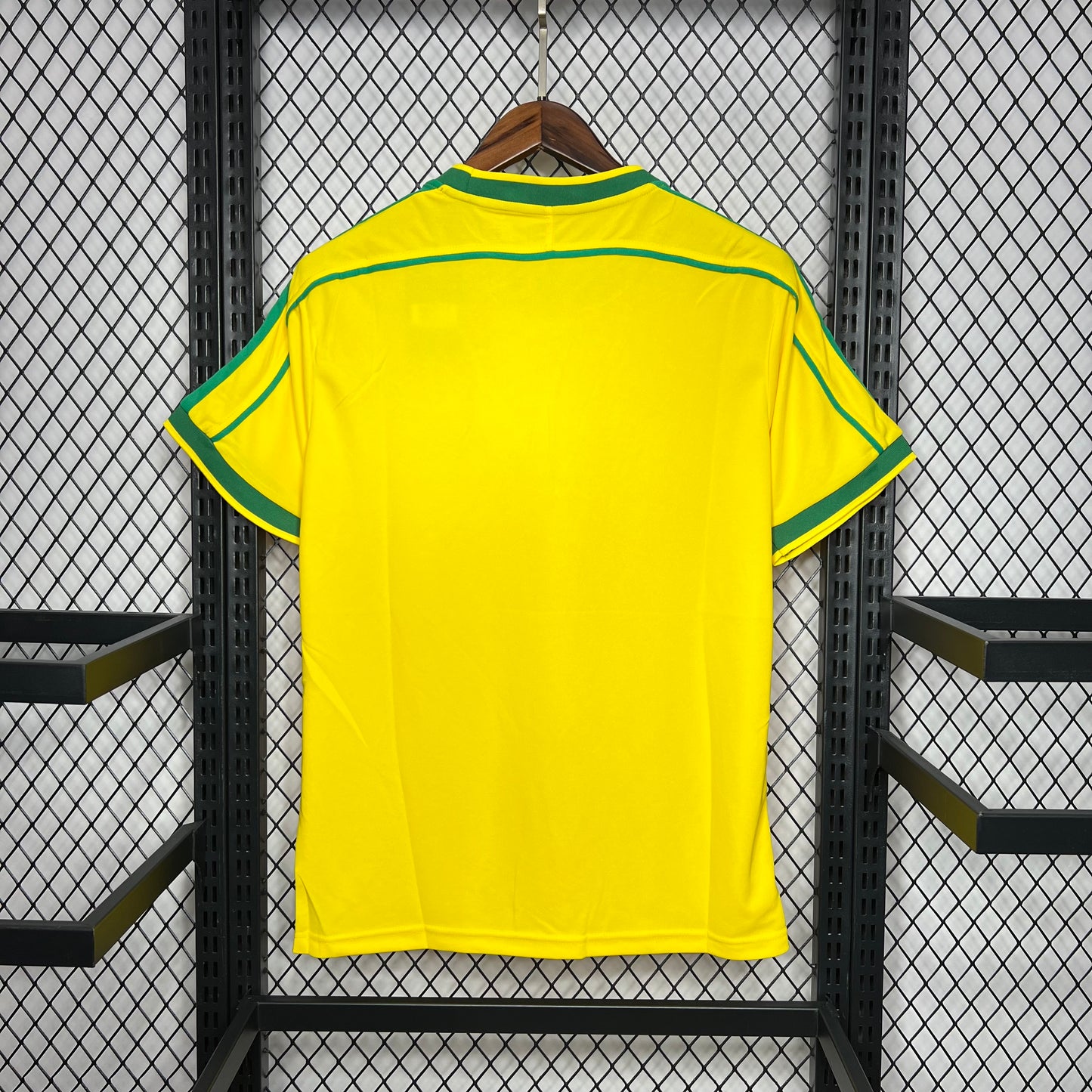 Brazil 1998 Home retro Jersey