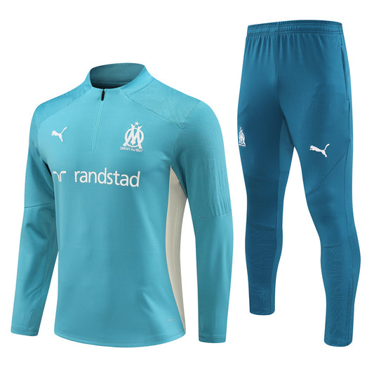 2024/25 Olympique de Marseille Zipper Sweatshirt Kit