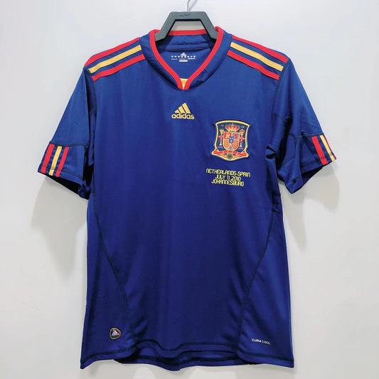 2010 Spain Away WorldCup Final jersey